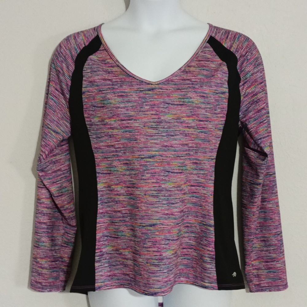 Ideology long sleeve active wear top XL